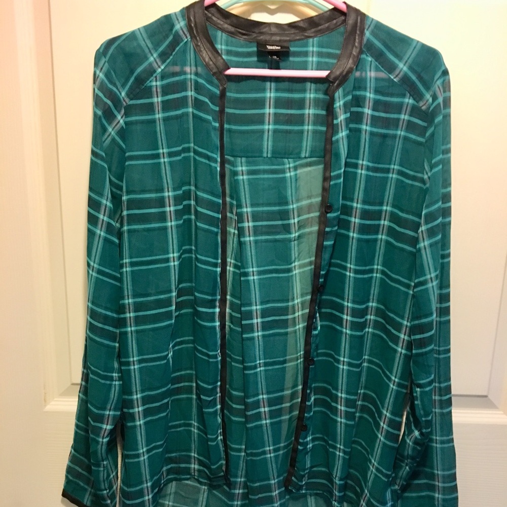 Sheer long sleeve
